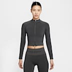 Nike Pro Women's Full-Zip Training Top. Nike JP